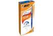Immagine di Penna a sfera a scatto BIC Atlantis Soft M 1 mm blu 9021322