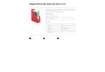Immagine di Portariviste King Mec Magazine Rack Jumbo - dorso 10 cm rosso 49111
