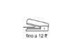 Immagine di Cucitrice a pinza Rapid S51 SUPREME Soft Grip fino a 15 fogli viola 10538741