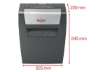 Immagine di Distruggidocumenti uso personale Rexel Momentum X406 - P-4 - 15 L - taglio a frammenti 4x30 mm - 210