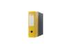 Immagine di Registratori con custodia Esselte G53 Eurofile commerciale Dorso 8 cm cartone rivestito in PP giallo