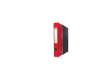 Immagine di Registratore con custodia Esselte G54 Eurofile protocollo dorso 5 cm cartone rivestito in PP rosso -