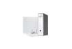 Immagine di Registratore con custodia Esselte G55 Eurofile protocollo dorso 8 cm cartone rivestito in PP  bianco