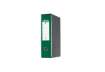 Immagine di Registratore con custodia Esselte G55 Eurofile protocollo dorso 8 cm cartone rivestito in PP verde -