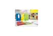 Immagine di Registratore con custodia Esselte G55 Eurofile protocollo dorso 8 cm cartone rivestito in PP blu viv