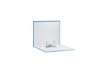 Immagine di Registratore con custodia Esselte G55 Eurofile protocollo dorso 8 cm cartone rivestito in PP blu viv