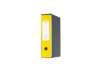 Immagine di Registratore con custodia Esselte G55 Eurofile protocollo dorso 8 cm cartone rivestito in PP giallo