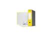Immagine di Registratore con custodia Esselte G55 Eurofile protocollo dorso 8 cm cartone rivestito in PP giallo