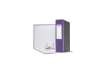 Immagine di Registratore con custodia Esselte G55 Eurofile protocollo dorso 8 cm cartone rivestito in PP  lilla