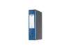 Immagine di Registratore con custodia Esselte G55 Eurofile protocollo dorso 8 cm cartone rivestito in PP blu met