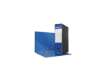 Immagine di Registratore con custodia Esselte G85 Oxford protocollo 29,5x35 cm - dorso 8 cm blu - 390785050