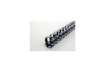 Immagine di Dorsi plastici a 21 anelli GBC CombBind 51 mm A4 nero - fino a 450 fogli conf da 50 dorsi - 4028187