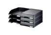 Immagine di Cassetto componibile Leitz PLUS in polistirolo A4 nero 25,5x37,6x7 cm 52100095