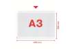 Immagine di Buste a perforazione universale Esselte DELUXE goffrate antiriflesso trasparente 42x30 cm  conf.50 -