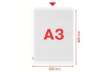 Immagine di Buste a perforazione universale Esselte DELUXE goffrate antiriflesso trasparente 30x42 cm conf. 50 p