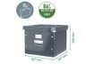 Immagine di Contenitore per cartelle sospese Leitz CLICK & STORE A4 nero 35,7x28,5x36,7 cm 60460095