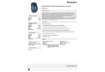 Immagine di Mouse wireless Kensington Pro Fit medie dimensioni blu K72421WW