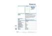 Immagine di Buste a perforazione universale goffrate FAVORIT A4 banda verde - linear conf. 10 pezzi - 100460031