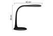 Immagine di Lampada da tavolo a led UNILUX Lucy nero  400093640