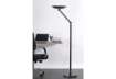 Immagine di Lampada a terra a led UNILUX Varialux articolata nero 400090469