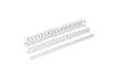 Immagine di Dorsi plastici FELLOWES bianco ad anello tondo 6 mm  1-20 fogli conf.100 - 5345005