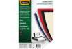 Immagine di Copertine per rilegatura FELLOWES Delta goffrate cartoncino royal blu A4 250 g/m² conf. 100 pezzi -