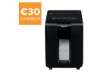 Immagine di Distruggidocumenti uso moderato FELLOWES AutoMax™ 100M - P-4 - 23 L - taglio a miniframmenti 4x10mm