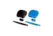 Immagine di Poggiapolsi da tastiera FELLOWES Crystal™ Gel azzurro 1,59x5,87x47,15 cm - 9113709
