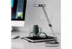 Immagine di Lampada da scrivania a LED MAULpuck acciaio nero Z800023