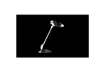 Immagine di Lampada da scrivania MAULstarlet metallo cromato nero E27 8 W Z800093