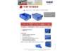 Immagine di Cassa impilabile Viso 600x400x250 mm blu - 44 L DSW5527