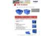 Immagine di Cassa impilabile in PPL 50 L Viso 600x400x365 mm blu - 64 L DSW5539