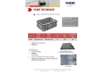 Immagine di Contenitore per movimentazione in PPL Viso 40x60x23 cm grigio E6420
