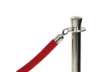 Immagine di Cordone in velluto Securit® con finiture in cromo 1,5 m rosso RS-CLRP-CHRD