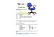 Immagine di Sedia operativa girevole Unisit Atlas A41B Eco smart rosso A41B/ER