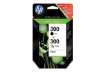 Immagine di Cartucce inkjet blister 300 HP nero nero +tricromia Conf. 2 - CN637EE