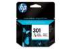 Immagine di Cartuccia inkjet blister 301 HP ciano+magenta+giallo CH562EE