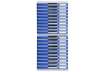 Immagine di Cassettiera Exacompta MODULO Classic 10 cassetti 28,8x35x32 cm grigio/blu 302003D