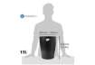Immagine di Cestino gettacarta Exacompta ECOBIN ECOBlack ppl 15 l nero 453014D