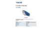 Immagine di EC - Cucitrice manuale a pinza Turikan VIRGINIA passo 6 mm blu punto chiuso 0106B