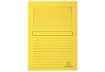 Immagine di Cartelline con finestra Exacompta Forever® A4 cartoncino 120 g/m² giallo conf. da 100 - 50109E