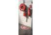 Immagine di Adesivi Segnalatori CEP estintore PVC 700x350 mm. sp 0,2 mm rosso - 1701080151