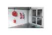 Immagine di Adesivi Segnalatori CEP estintore PVC 700x350 mm. sp 0,2 mm rosso - 1701080151