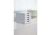 Immagine di Cassettiera DURABLE Varicolor® 5 cassetti 28x35,6x29,2 cm profili colorati - 762527