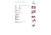 Immagine di Classificatore Crystal Colours chiusura bottone 14x26 cm - 7 scomparti - cristallo - 55398E