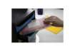 Immagine di Classificatore Crystal Colours chiusura bottone 14x26 cm - 7 scomparti - cristallo - 55398E