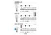 Immagine di Lampadina MKC Goccia LED E27 1020 lumen bianco caldo 499048173