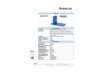 Immagine di Raccoglitore FAVORIT Europa 22x30 cm 4 anelli tondi Ø 30 mm - dorso 4 cm azzurro 400051000
