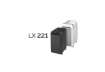 Immagine di Distruggidocumenti uso moderato Fellowes LX221 - P-5 - 30 L - taglio a microframmenti 2x12 mm - bian