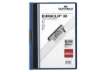 Immagine di Cartellina con clip Durable DURACLIP® A4 - dorso 3 mm - capacità 30 fogli blu - 220007